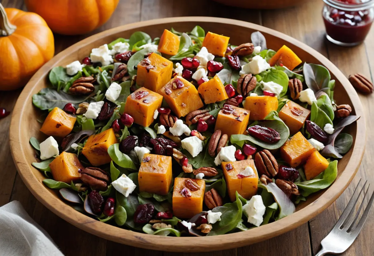 How to Make a Perfect Roasted Butternut Squash Salad